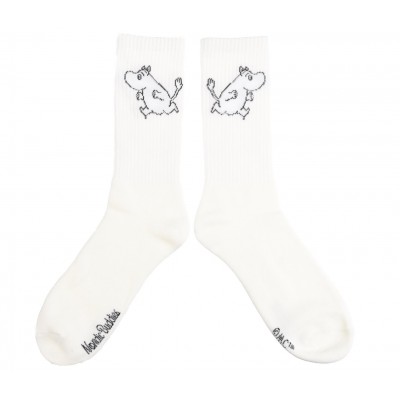 Носки мужские Moomin Муми Тролль Бег White